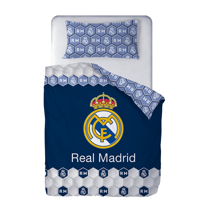 Funda Nórdica Oficial Del Real Madrid Futbol Cama 90 y 105 RM09
