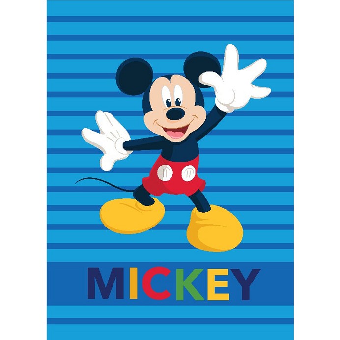 Manta Rachel Mickey Mouse para Cama 90 o Sofá de 160X220 cm