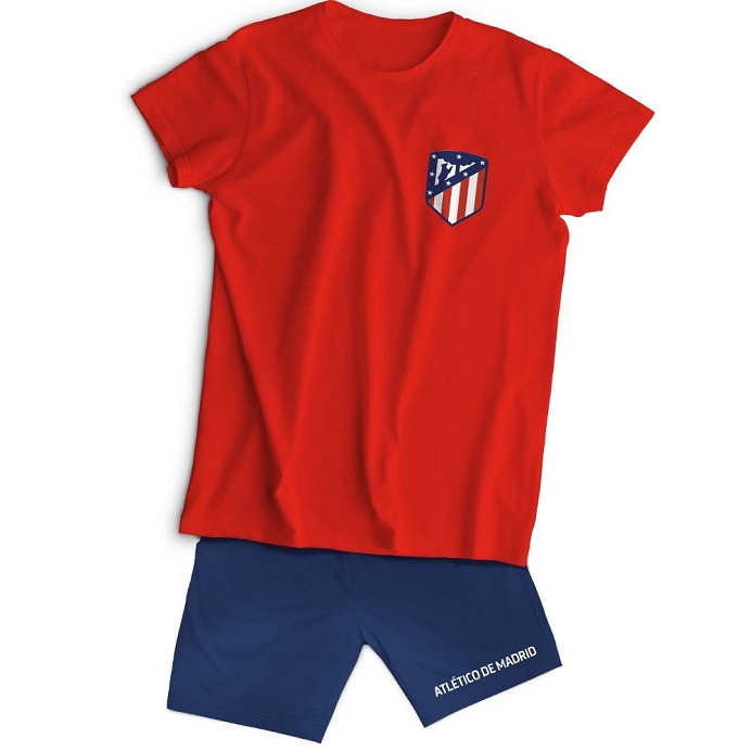Pijama Infantil Atlético de Madrid de Verano Para Niños